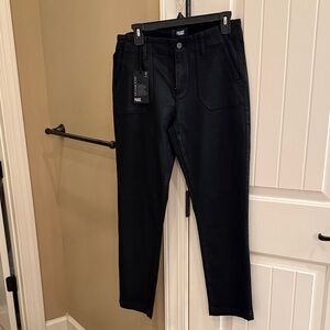 PAIGE Classic Black Denim Pants